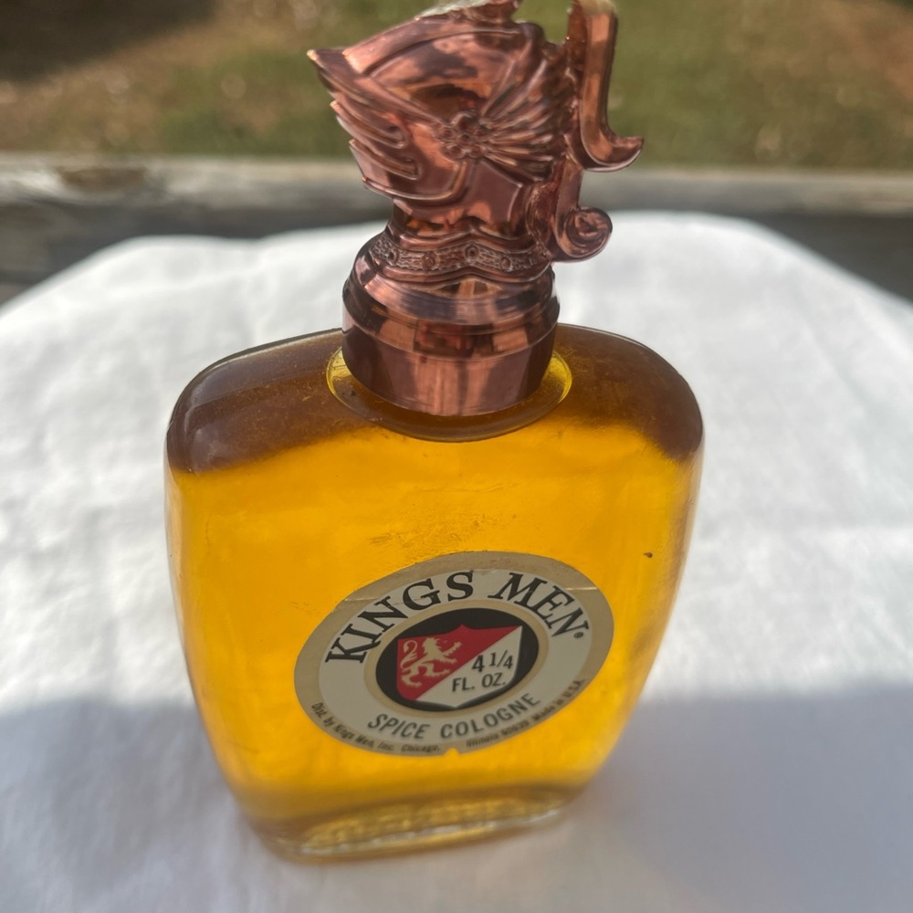 American Vintage Kings Men Spice Cologne with Copper Cap Unsealed Never Used
